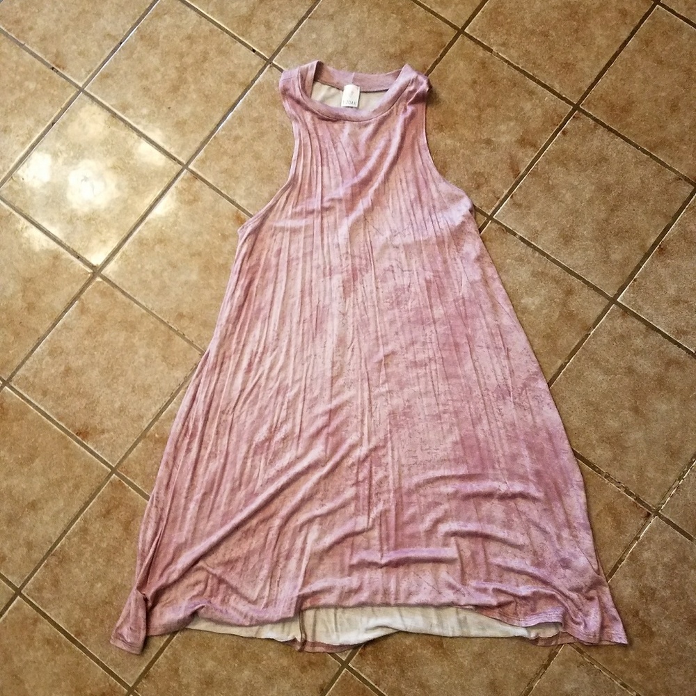 NWOT Tie dye tank swing dress